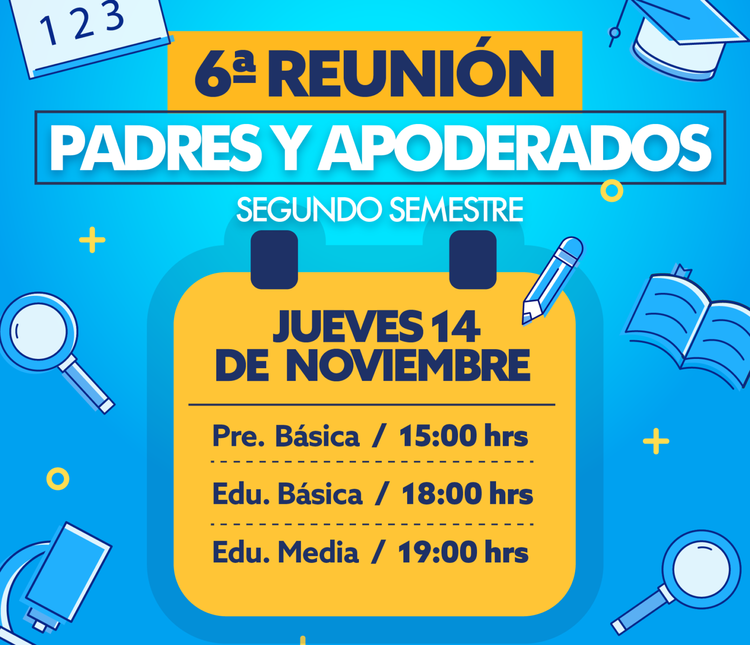 6° Reunión de Padres y Apoderados – Colegio Bicentenario Miramar de Arica